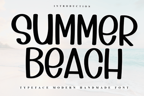 Summer Beach Font